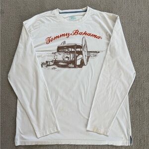 SOLD ELSEWHERE- Tommy Bahama Relax Surf Graphic Long Sleeve Shirt -
